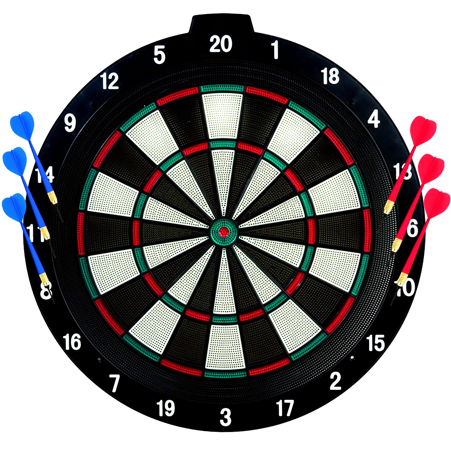 Our soft tip dartboard is a fun, safe way to play darts with the whole fami...
