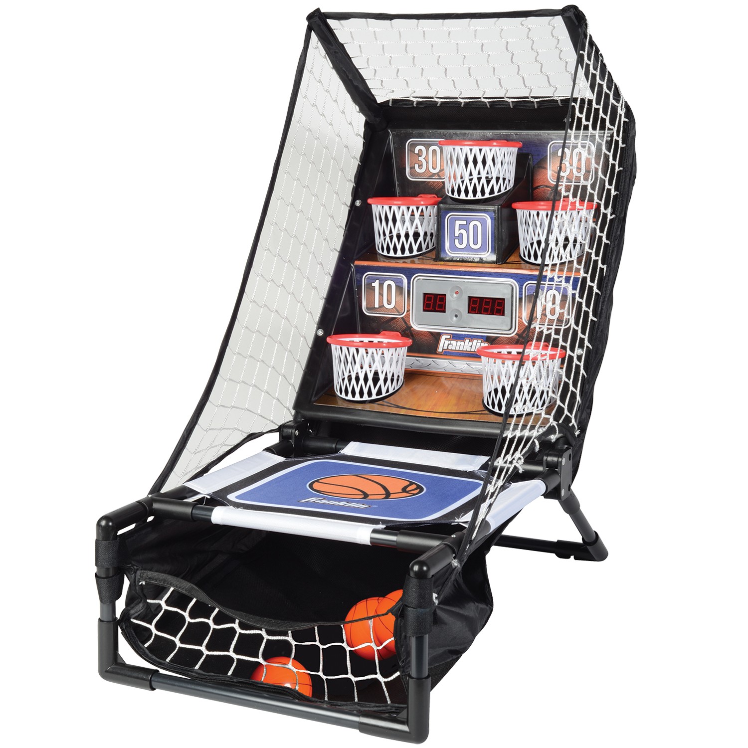 Tabletop Basketball Game | Bounce-A-Bucket - Download Manual Scoring -  Arcade Style Net Keeps Balls In Play - Easily Folds For Storage | Franklin  Sports