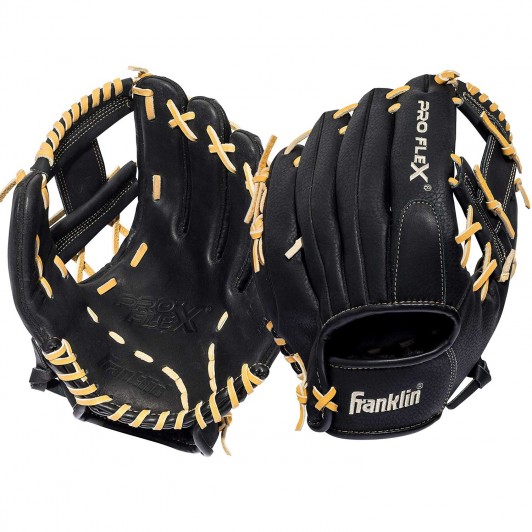 Franklin Fielding Glove Pro Flex Hybrid Fanghandschuh Leder/PU Baseball, 